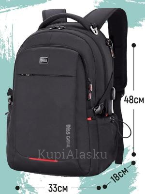 Рюкзак городской M65-81669 black