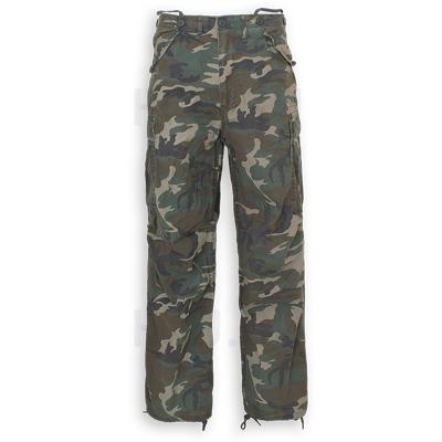 Брюки Vintage Fatigues Trousers Woodland
