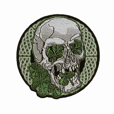 Нашивка Irish Skull