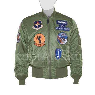 Куртка Alpha Industries утеплённая MA-1 Squadron Sage