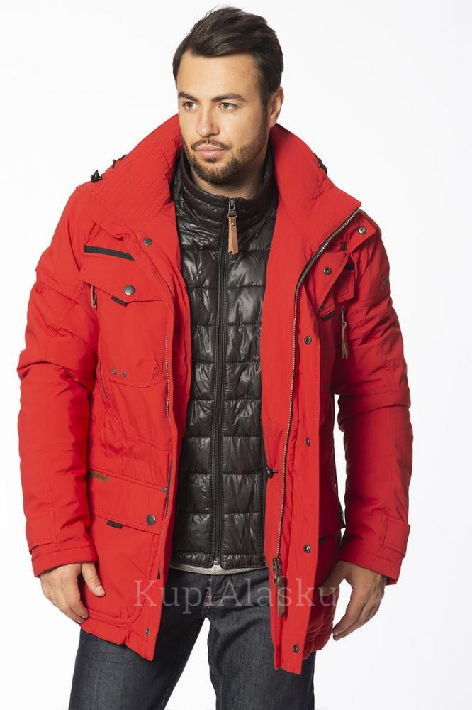 Куртка Camel Active 542 red по доступной цене в Москве