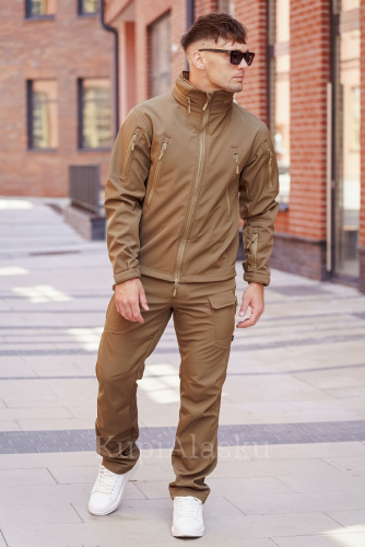 Костюм Army Stroll Urban Softshel коричневый