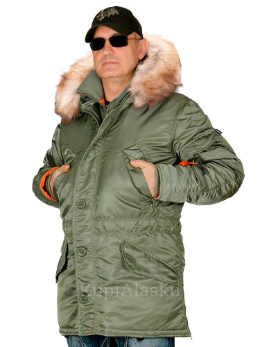 Аляска Apolloget EVEREST LONG Olive/orange