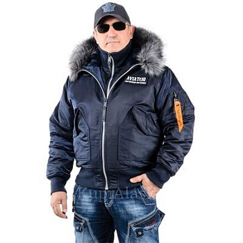 Куртка Apolloget CWU45 Aviator HD R.Blue/orange