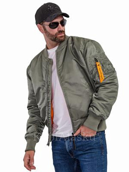 Куртка Apolloget B-17 Оlive/orange