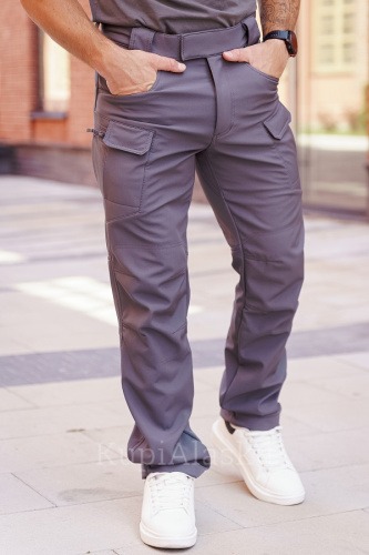 Брюки тактические Army Stroll Softshell серый