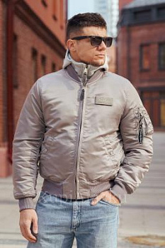 Бомбер Army Stroll D-TEC с.серый